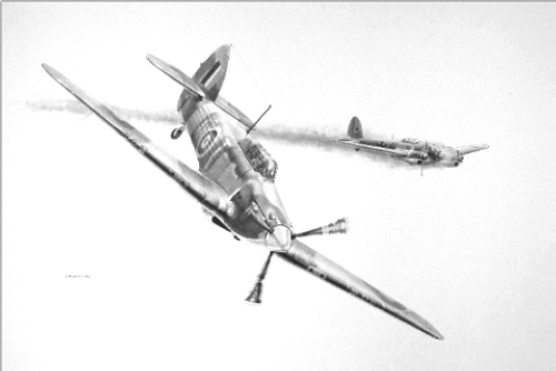 Aviation art, Hurricane